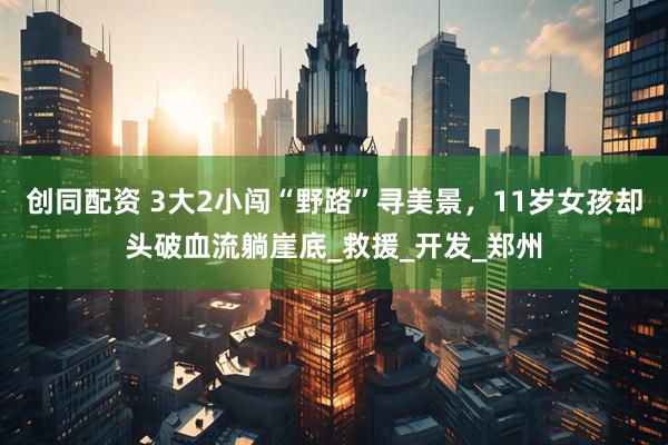 创同配资 3大2小闯“野路”寻美景，11岁女孩却头破血流躺崖底_救援_开发_郑州